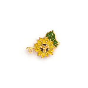 Yellow Flower Charm