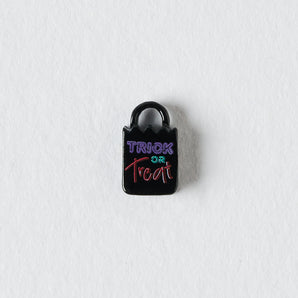 Neon Coloured Trick or Treat Bag Charm