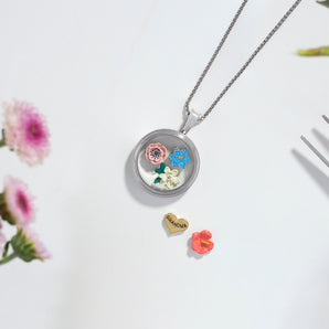 Voilet Flower Charm