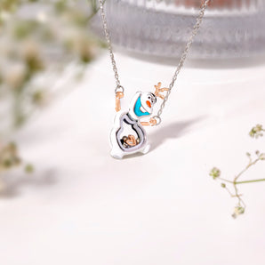 Olaf Capsule Locket Necklace