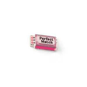 Pink Perfect Matchbox Charm